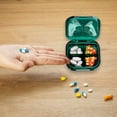 thumbnail image 4 of Tumotour Storage Box Portable Divided Into Compartments Sealed Padding Proof Mini Small Storage Box Transparent Portable Storage Box, 4 of 6