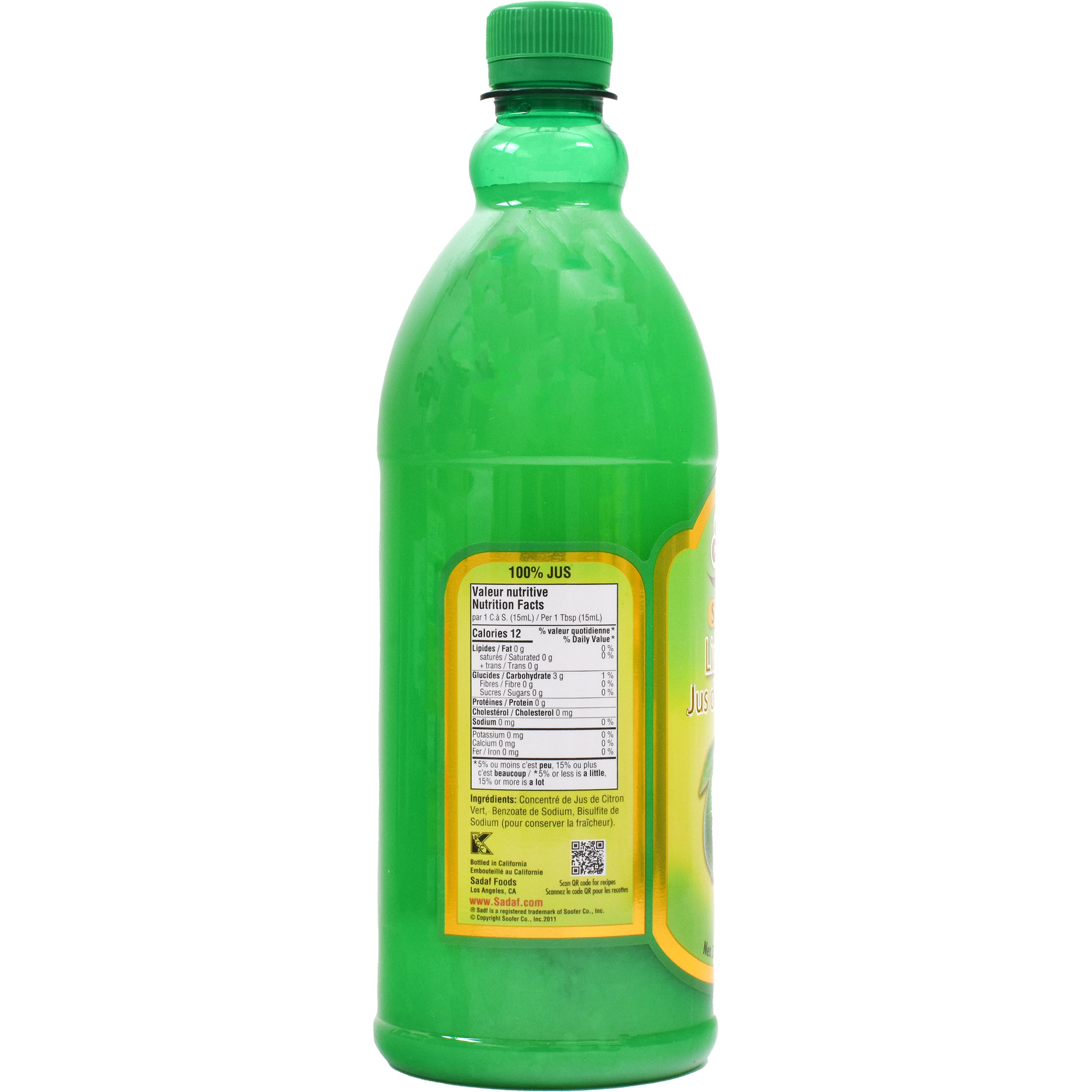 Sadaf Shiraz Lime Juice from Concentrate