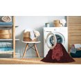 thumbnail image 2 of Ahgly Company Tapis Rectangulaire Lavable en Machine Rouge Transitionnel, 7 Pieds x 10 Pieds, 2 of 7