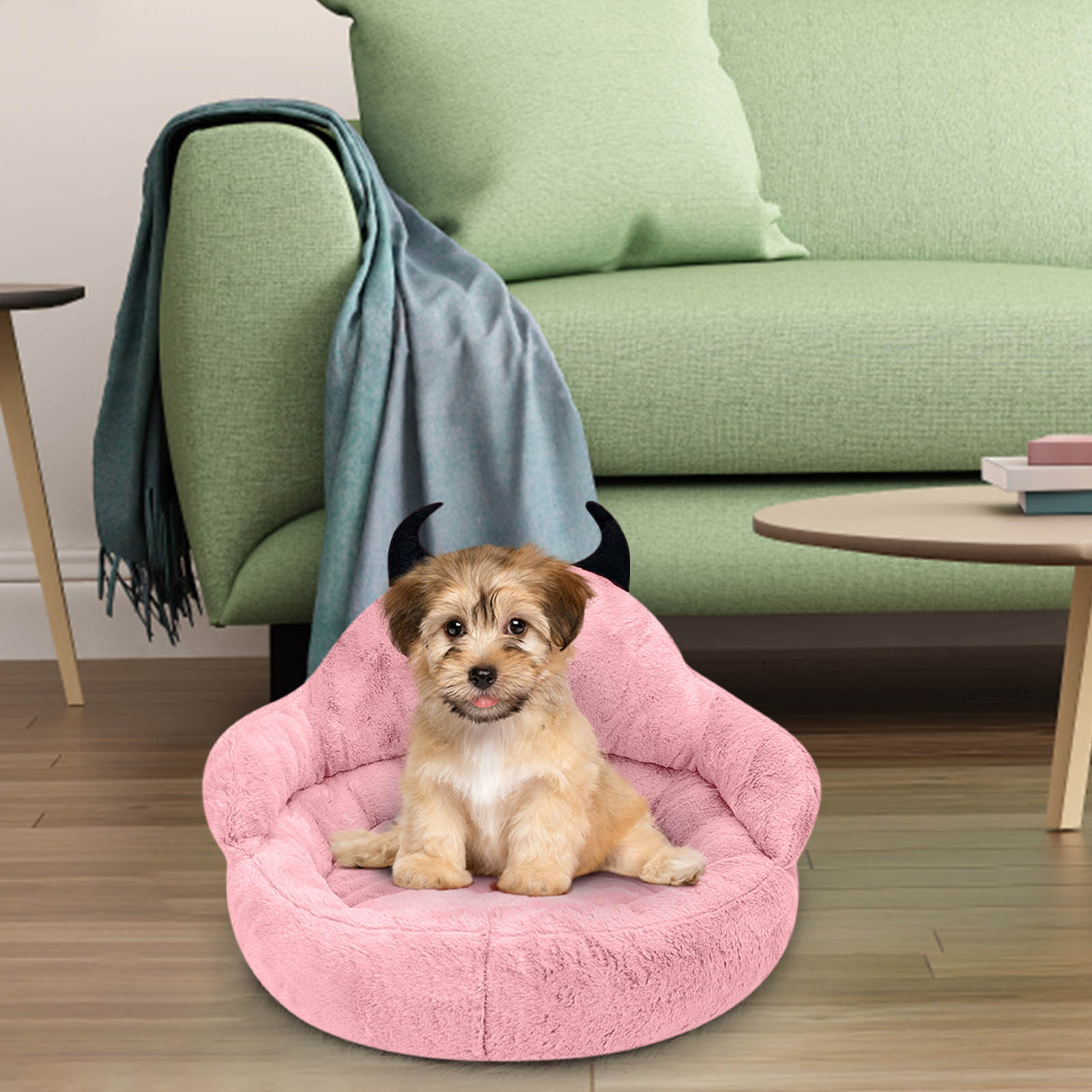 EGNMCR Dog Beds, Pet Beds Dog Bed For Dogs Comfortable Plush Kennel Dogs Pet Litter Deep Sleep PV Pet-Sleeping Bed cat bed