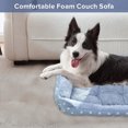 thumbnail image 4 of Lits pour Grands Chiens Rectangle Chat et Lit pour Chien Super Épais Chaud Coussin en Peluche Coussin pour Usage Intérieur et Extérieur Lits pour Chats d'Intérieur, 4 of 6