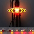 thumbnail image 2 of Feu de Signalisation Indicateur LED pour Vélo avec Fil pour Conduite en Montagne et Route, 2 of 12