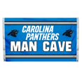 thumbnail image 1 of Carolina Panthers Man Cave 3 x 5 Flag w/ 4 Grommets, 1 of 3