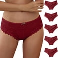 thumbnail image 1 of Ketyyh-chn99 sous-Vêtements pour Femmes en Coton Boxeurs en Coton pour Femmes sous-Vêtements Culottes Garçonnes pour Dames sous Robe Shorts Rouge,m, 1 of 3