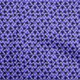 thumbnail image 1 of oneOone Cotton Cambric Medium Blue Fabric Geometric Triangle With Chevron Sewing Craft Projects Fabric Prints By Yard 56 Inch Wide, 1 of 4