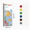 thumbnail image 2 of TIELUTT Mini Paint Pad Mini Paint Pads Watercolor Paint Pad Pocket Watercolor Painting Book Water Twiddle Muscle Oven Bathtub Crayons for Toddlers 1-3 All Purpose Car Adult Coloring Pencils for Colori, 2 of 3