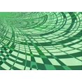 thumbnail image 1 of Ahgly Tapis Rectangulaire Lavable en Machine Intérieur Transitionnel Vert Algue, 7 Pieds x 10 Pieds, 1 of 7