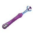 thumbnail image 2 of <p>3 Sided Pet Toothbrush, Effective Cleaning Cat Toothbrush Safe Pet Supplies Multi Angle Design Saving Your Time  For Home Use</p>, 2 of 7