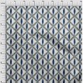 thumbnail image 3 of oneOone Cotton Poplin Fabric Diamond Ikat Decor Fabric Printed BTY 42 Inch Wide, 3 of 4
