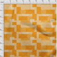 thumbnail image 3 of oneOone Tissu Polyester Lycra Tissu à Imprimé Géométrique Carré au Mètre 56 Pouces de Large, 3 of 4