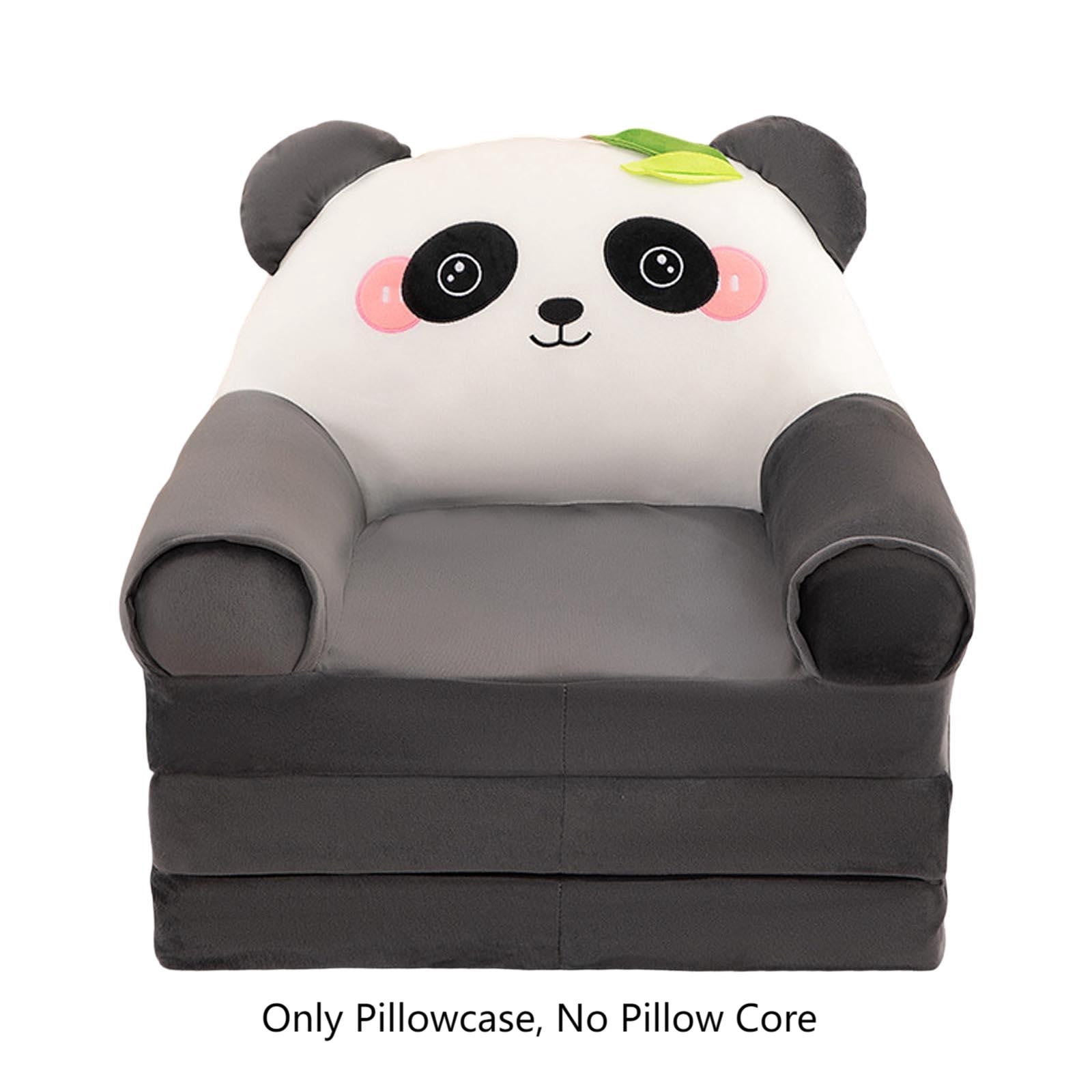 Folding Children's Sofa Backrest Armchair 2 in 1 Folding Children's Sofa Cute Cartoon Lazy Sofa Without Padding or Padding Core