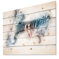 thumbnail image 1 of Design Art - Homme Jouant de la Guitare Aquarelle, 1 of 5