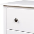 thumbnail image 3 of Wright Home Traditional Wood 6 Drawer Dresser in White, 3 of 4