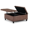 thumbnail image 3 of Table basse ottomane de rangement Elliot, 3 of 8