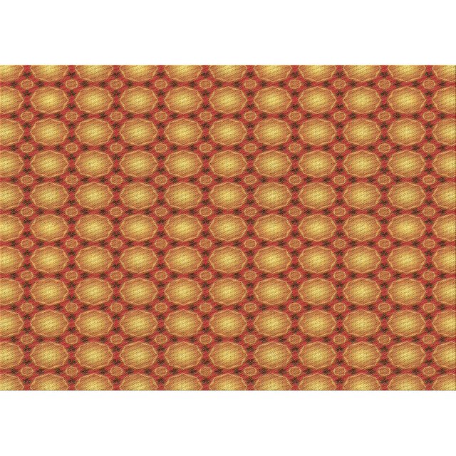 Ahgly Company Tapis Rectangulaire Lavable en Machine Intérieur Transitionnel Rouge Lave, 8 Pieds x 12 Pieds