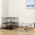 thumbnail image 2 of PawHut Parc pour Cochon d'Inde et Lapin, Enclos Portable Personnalisable, 2 of 10