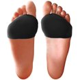 thumbnail image 2 of Metatarsal Pads for Women Men Guaranteed Highest Copper Foot Pads Ball of Feet Gel Ball of Foot Cushions Mortons Neuroma Sesamoiditis Metatarsul Incapsulitus Callus (Large), 2 of 4