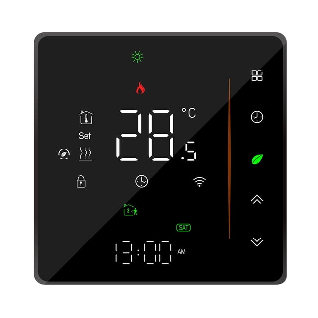 WiFi Smart Thermostat Water/Electric Floor Heating Water/Gas Boiler Temperature Remote Controller Wireless ,Easily DIY