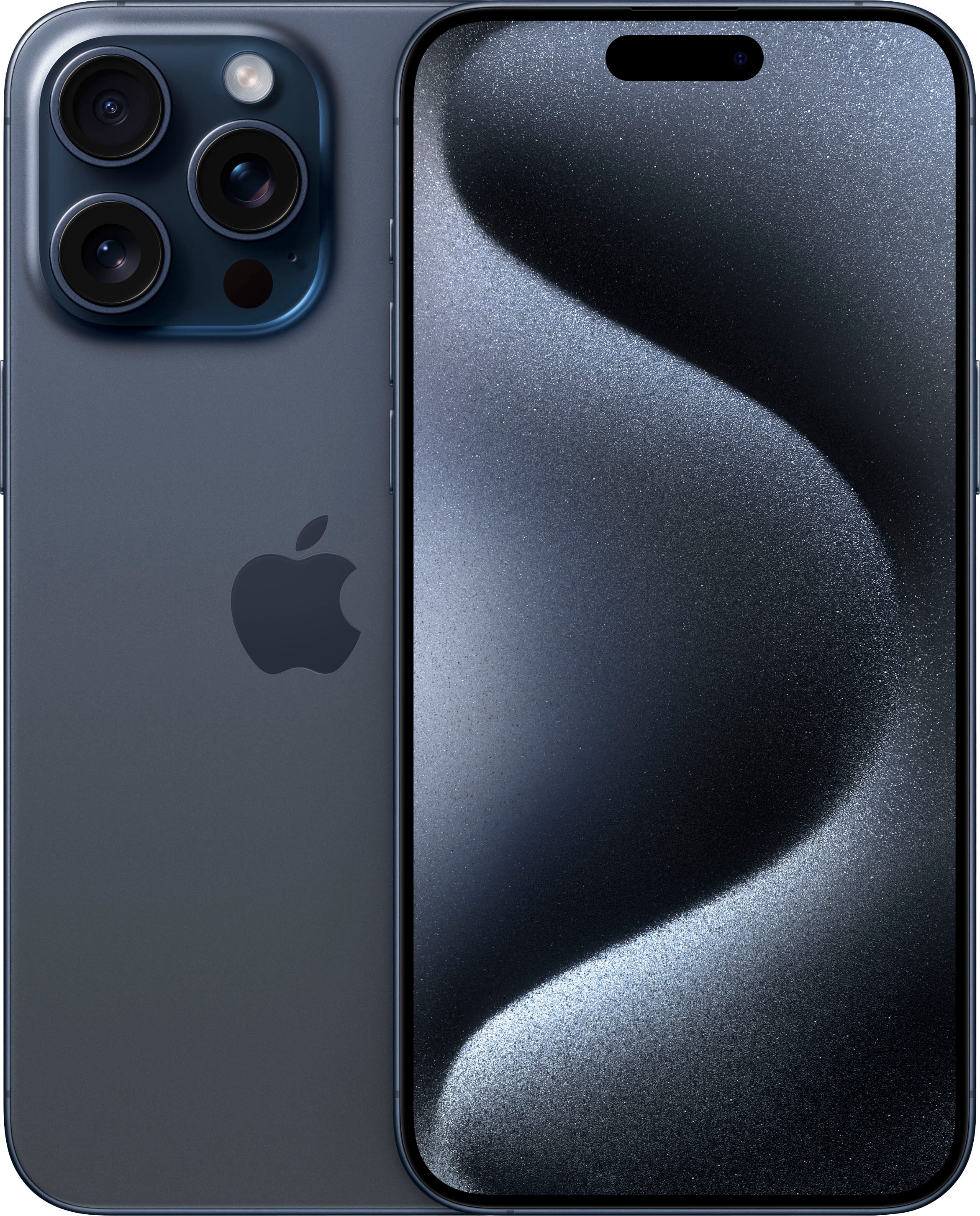 Refurbished Apple iPhone 15 Pro Max A2849 - eSIM ONLY - (Fully Unlocked) 256GB Blue Titanium (Grade A+)