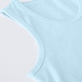 thumbnail image 4 of Birdeem Chemises pour Enfants Sans Manches T-Shirt Graphique Uni Col Rond Crop Top pour Filles et Garçons Débardeur Tee, 4 of 12