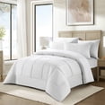 thumbnail image 1 of Swift Home Basic Down Alternative Comforter, All Season Hypoallergenic Cozy Comforter, Twin, White, 1 of 8