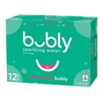 thumbnail image 1 of Bubly Watermelon Sparkling Water 12 x355 mL, Cans, 1 of 10