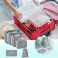 thumbnail image 5 of EGNMCR Organisateurs et Rangement de Garde-Robe, Organisation et Rangement, Bacs de Rangement, Contenants de Rangement Sac de Voyage Ensemble de 6 Pcs Sac de Rangement Multifonctionnel Ensemble de 6 Pcs un Rangement, 5 of 5