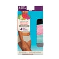 thumbnail image 4 of Women's Microfiber Ribbed Brief Underwear, Assorted 6 Pack, 4 of 5
