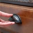 thumbnail image 3 of 12Pcs/Set Vintage Shell Shaped Metal Cabinet Pull Handles Hardware Accessories, 3 of 8
