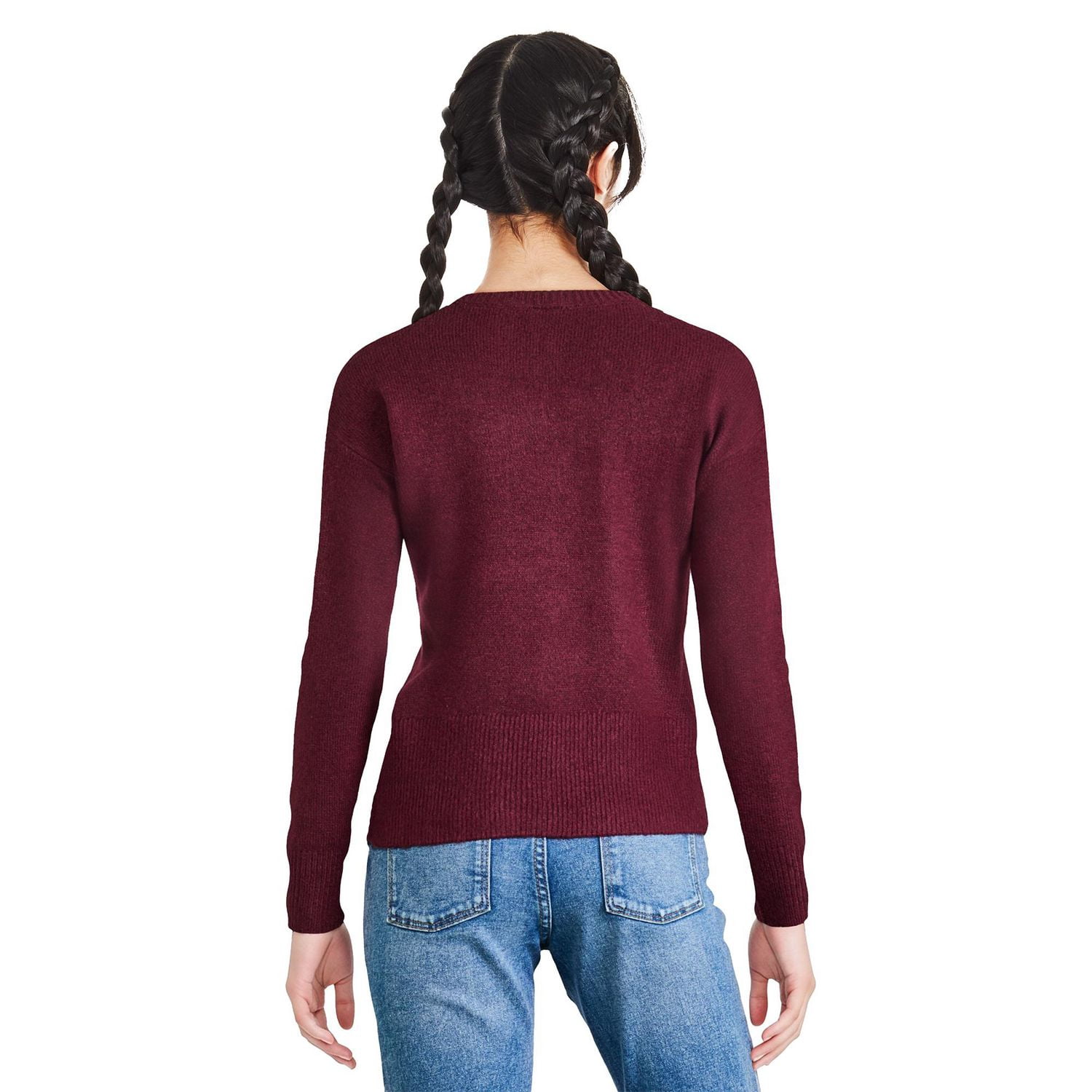 George Girls' Crew-Neck Sweater