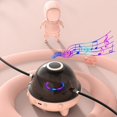 thumbnail image 4 of Corde à Sauter Machine Bluetooth Musique LED Équipement de Saut Électrique Intelligent Automatique pour Intérieur Extérieur Rose, 4 of 5