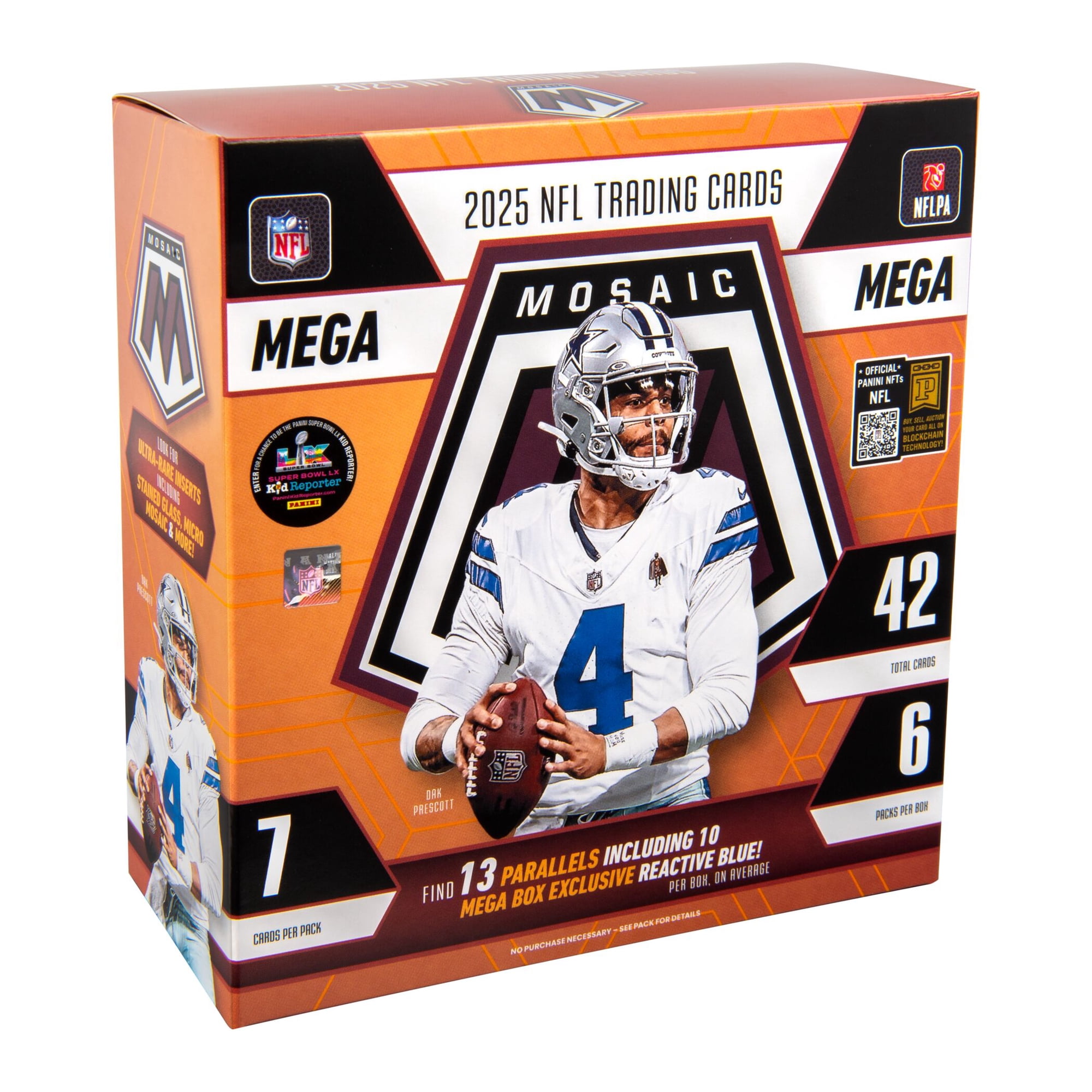 2025 Panini Mosaic Football Trading Cards Mega Box - Walmart.ca
