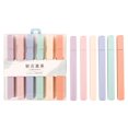 thumbnail image 2 of Soft Highlighter Marker Pens Marker Pens 6 Color Highlighter Set Soft Highlighter Marker Pens Aesthetic Pastel Colours Diary Planner Notes Office School Supplies, 2 of 8