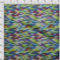 thumbnail image 3 of oneOone Cotton Cambric Blue Fabric Chevron Ikat Sewing Craft Projects Fabric Prints By Yard 56 Inch Wide, 3 of 4