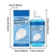 thumbnail image 3 of 237ml Dishwasher Rinse Aid - Home Dishwasher Cleaner For Oil And Stain Removal Enhances Shine, 3 of 9