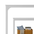 thumbnail image 2 of SOGES Dining Table Set of 4, Kitchen Table with 2 Chairs 1 bench, Use for Living Room Dining Room Kitchen, Rustic White, 2 of 8