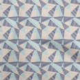 thumbnail image 1 of oneOone Polyester Spandex Blue Fabric Tribal Craft Projects Decor Fabric Printed By The Yard 56 Inch Wide, 1 of 4