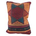 thumbnail image 1 of Checkerboard Chinese Checkers Decorative Throw Pillow 13in.X18in., 1 of 2