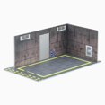 thumbnail image 3 of Car Model Diorama Parking Scenery 1/24 DIY Building Diorama Layout 1/24 for Model Car Car Model Lovers I, 3 of 5