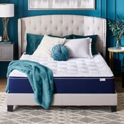 Sleep Innovations Skyler Gel Memory Foam Mattress, Queen, 12-inch, Plush Pillow Top