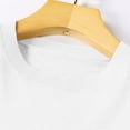 thumbnail image 4 of yoeyez Chandails Légers pour Femmes à Manches Longues Col Ras du Cou Chandail Uni Chandail Léger Doux Tricoté Hauts Bas d'Automne Blanc TG, 4 of 6