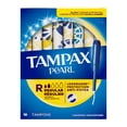 thumbnail image 3 of Tampax Pearl Tampons, with LeakGuard Braid, Regular Absorbency, Unscented 18 count, 3 of 23