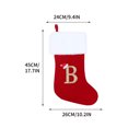 thumbnail image 3 of EGNMCR Christmas Decorations, Christmas Gifts Large Personalized Letter Christmas Christmas Tree Decorative Pendant Candy Bag Christmas Scene Dressing Gift Bag stocking stocking, 3 of 3