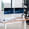 thumbnail image 2 of Dual LED LCD Monitor Standing Desk Stand for Screens up to HeavyDuty Fully Adjustable Arms with Max VESA xmm, 2 of 9