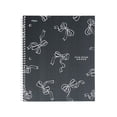thumbnail image 1 of Cahier Five Star 1 Sujet Avec Nœuds Noirs et Blancs, 160 Pages, 1 of 5