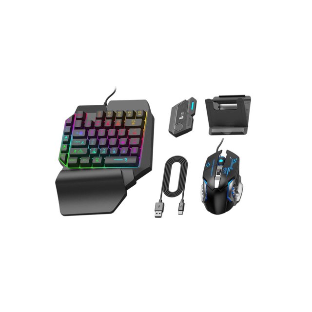 Mobile Phone Keyboard Mouse Console Adapter USB Hub Converter wireless connection keypad for Mix SE Set