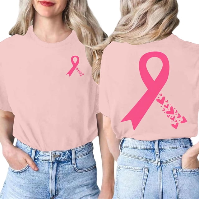 T-Shirts pour Femmes Décontractés à Manches Courtes pour Tous les Jours avec Encolure Ronde