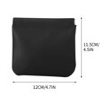 thumbnail image 2 of Sacs pour Femmes, Sac de Maquillage à Fermeture Automatique en Cuir, Sac de Rangement Portable pour Rouge à Lèvres, Mini Sac à Écouteurs Sans Fil, Sacs de Maquillage pour Femmes, Petit Sac de Maquillage, 2 of 2