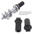thumbnail image 4 of Meat Grinder Screw Sleeve, Black 2 PCS Meat Grinder Screw Coupling Effcient  for Home, 4 of 8