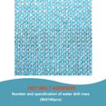 thumbnail image 4 of tredstone Crystal Rhinestone Ribbon Clothing Accessories Sticker Convenient Using Present Decoration Sheet with Shine Appearance Exquisite acid blue 6 hot melt glue, 4 of 6